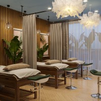 Thiết kế spa Mommy mộc mạc, trang nhã tại Nghệ An 